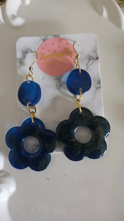 Boucles d'oreilles fleur