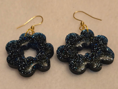 Boucles d'oreilles fleur