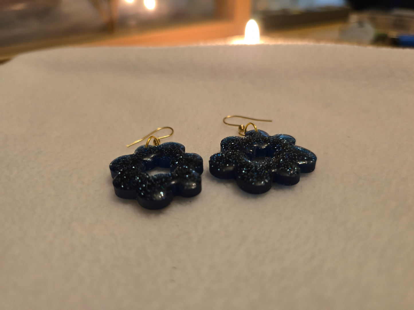 Boucles d'oreilles fleur